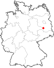 Karte Niederer Fläming